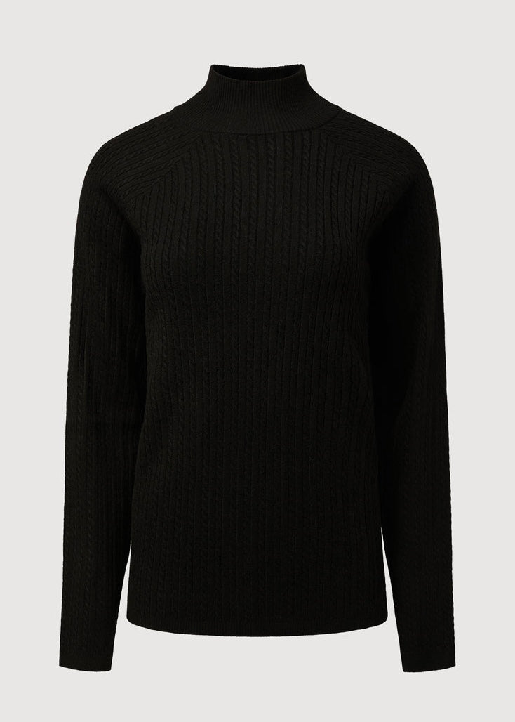 Rachel Parcell Cable-Knit Turtleneck Sweater