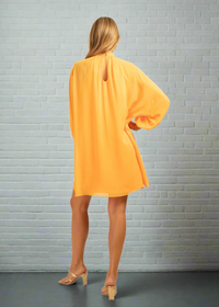 Trina Turk 'Rhyme' Swing Dress in Yellow Sherbet