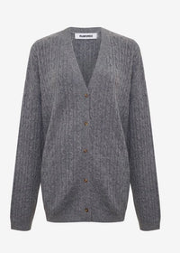 Rumored 'Stone Creek' Open-Front Cable Knit Cardigan