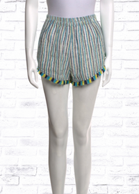 Ramy Brook 'Leon' Striped Tassel Shorts