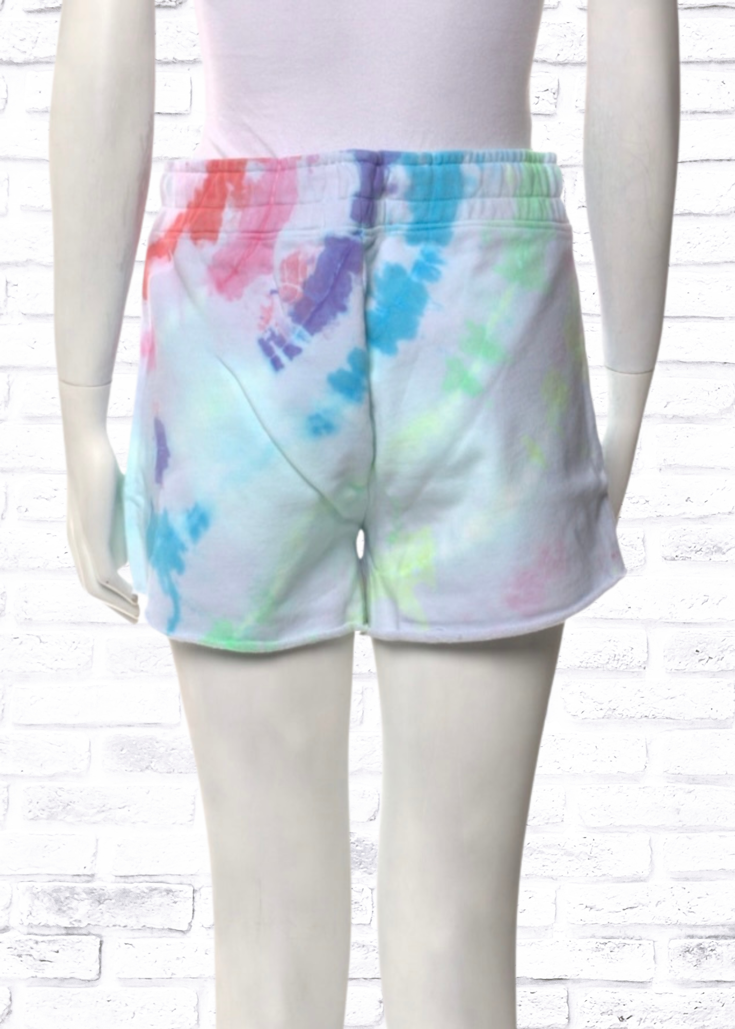 Baja East Tie-Dye Mini Shorts