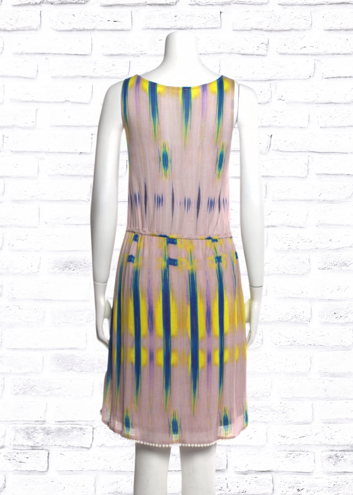 LA Made Tie-Dye Print Swing Dress