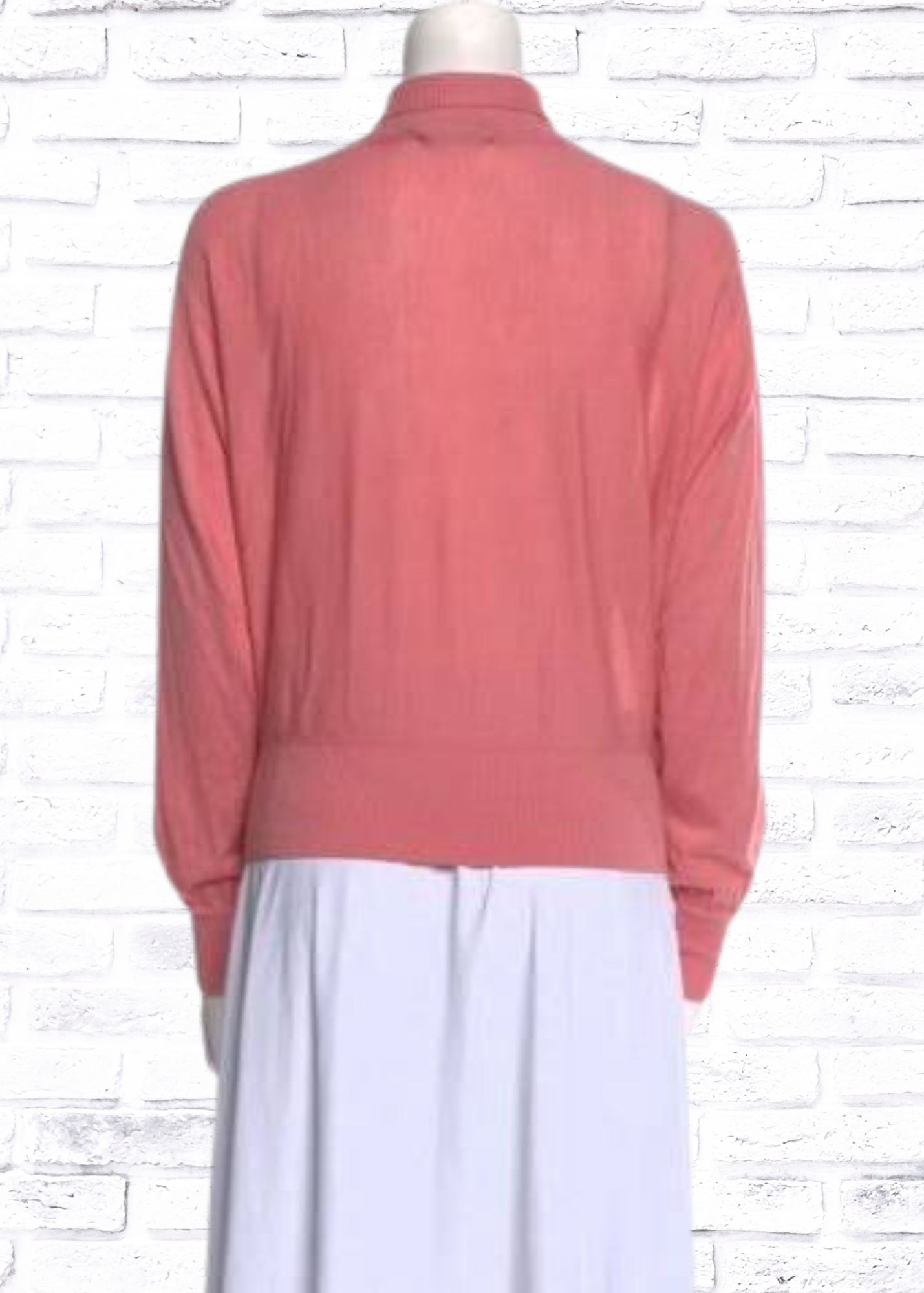 Alice + Olivia Mockneck Pink Sweater