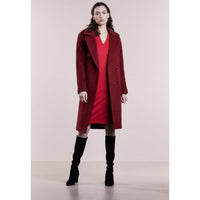 Escada 'Dzanna' Lacquer  Long-Sleeve Sheath Dress