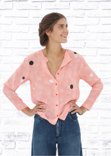 Rodebjer 'Indus Moons' Reversible Blouse – Simply Audrey