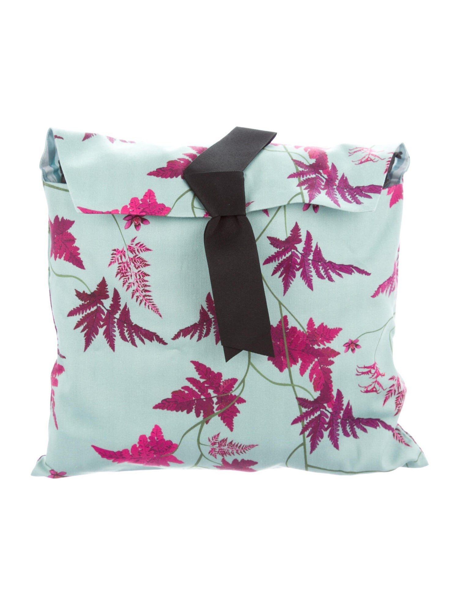 Johanna Ortiz Floral-Printed Flap Clutch