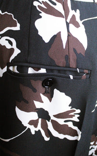 Michael Kors Collection Printed High-Rise Pants