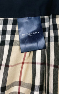 Burberry London Vintage Double-Breasted A-line Skirt