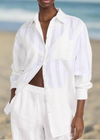 Solid & Striped Classic White Oxford Tunic