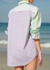 Solid & Striped Classic Colorblock Striped Oxford Tunic