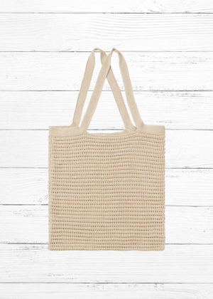 Onia Linen Knit Tote