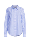 Solid & Striped 'Lauren' Blue/White Striped Button Down Shirt