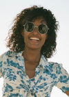 Solid & Striped 'The Psarou' Oversized Round-Angled Sunglasses