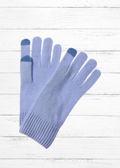 Amicale 100% Cashmere Gloves w/ Touchscreen Finger