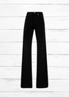 Veronica Beard 'Sheridan' Black Velvet High-Rise w/ Exaggerated Flare