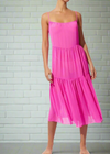 Solid & Striped 'Addison' Pink Midi Dress