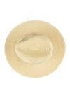Jessica Simpson Straw Panama Hat with Embroidery Band