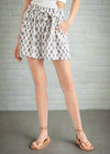 Splendid 'Bowen' Linen-Blend Self-Tie Short