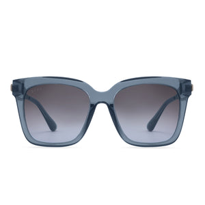 DIFF Bella Night Sky Blue Gradient Polarized Sunglasses