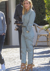 Veronica Beard 'Wren' Boiler Utility Jumpsuit in Green