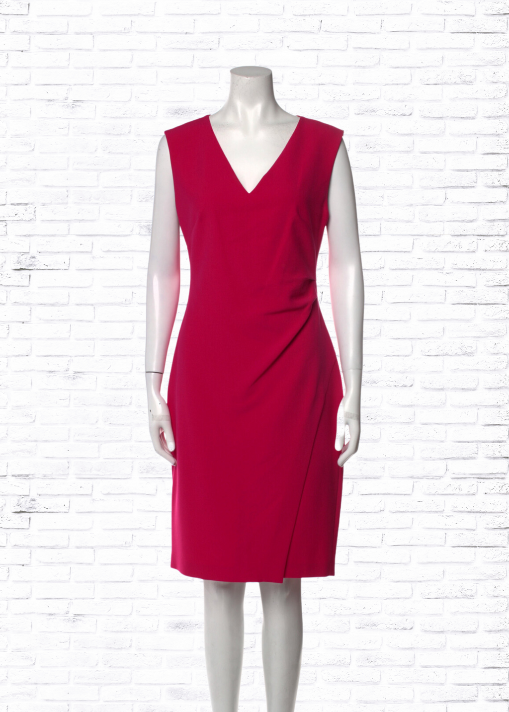 Diane von Furstenberg Fuchsia Classic Sheath Dress