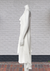 *FIRE SALE* Parker White Ruffle High-Low Dress