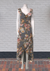 *FIRE SALE* Privacy Please 'Fillmore' Floral Wrap High-Low Maxi Dress