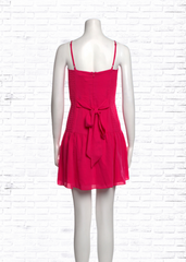 *FIRE SALE* Parker Bright Rose Sweetheart Mini Slip Dress