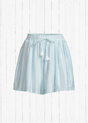 *FIRE SALE* BCBGeneration Striped High-Waisted Tassel Shorts