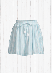 *FIRE SALE* BCBGeneration Striped High-Waisted Tassel Shorts