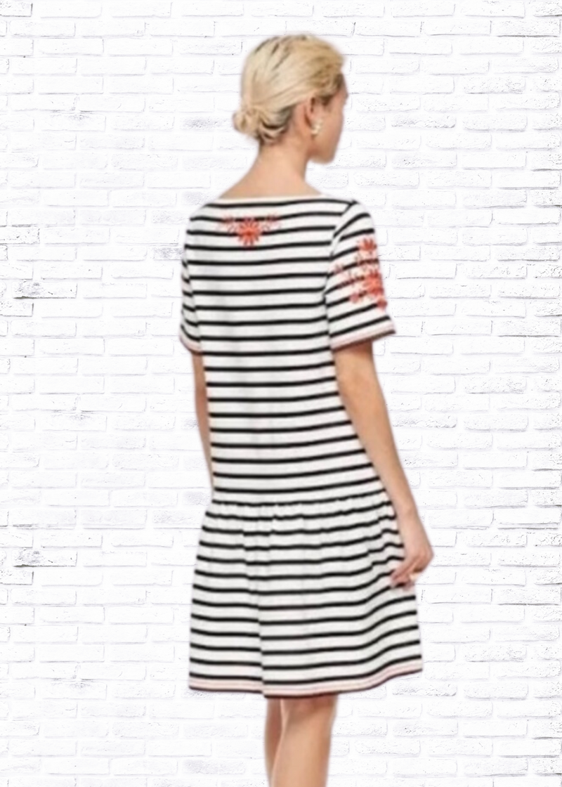 Kate spade broome street stripe dress hotsell