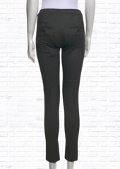 Isabel Marant Black Pinstripe Dress Skinny Leg Pants