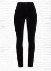 L'AGENCE Black Velvet 'Josie High Rise Pant'
