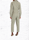 Veronica Beard 'Wren' Boiler Utility Jumpsuit in Green