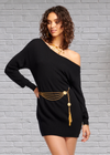Ramy Brook Kourtney Off-The-Shoulder Sweater Dress