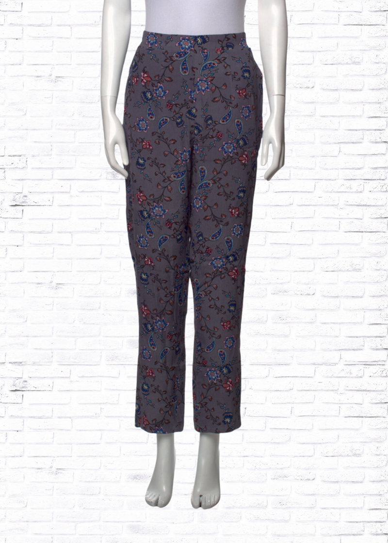 Louise Misha Blue/Purple Wildflowers/Paisley Pant