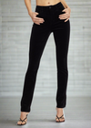 L'AGENCE Black Velvet 'Josie High Rise Pant'