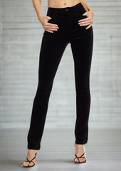 L'AGENCE Black Velvet 'Josie High Rise Pant'