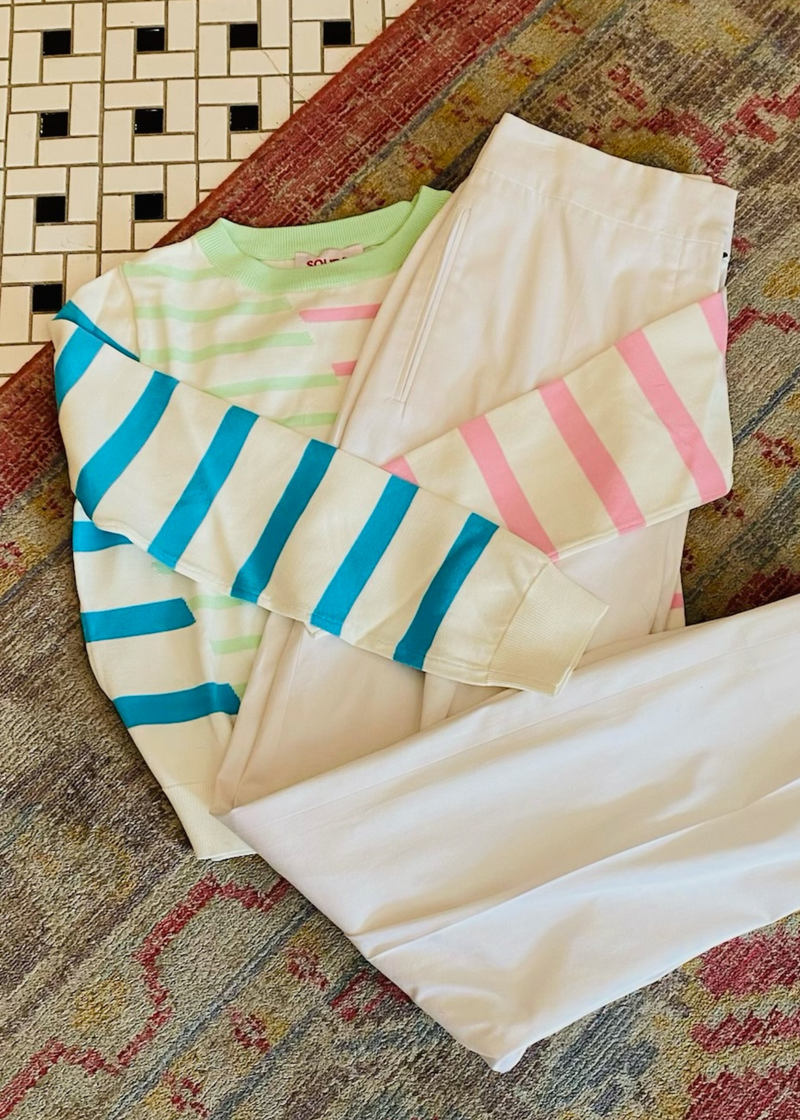 *FIRE SALE* Yves Saint Laurent Vintage Rive Gauche High-Rise Off-White Pants