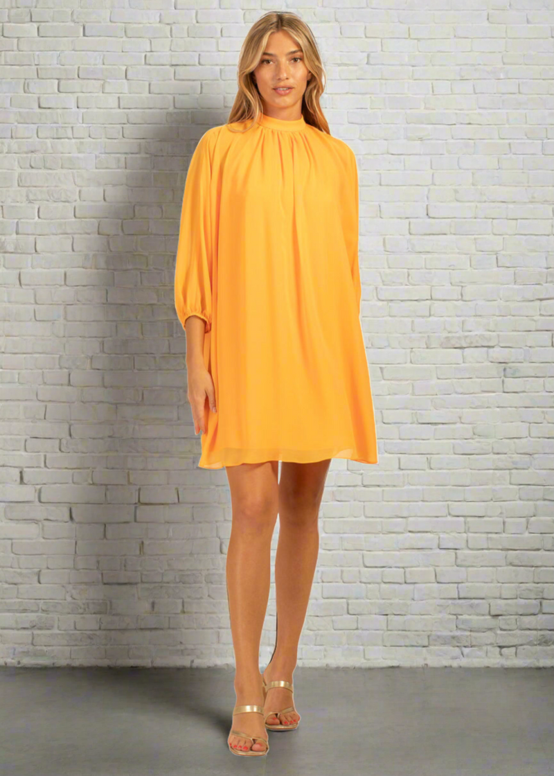 Trina Turk 'Rhyme' Swing Dress in Yellow Sherbert