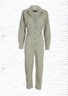 Veronica Beard 'Wren' Boiler Utility Jumpsuit in Green