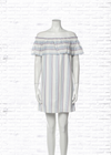 *FIRE SALE* Parker Pink/White 'Poolside' Striped Midi Dress
