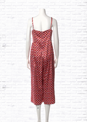 Haney Floral Print Cropped Jumpsuit