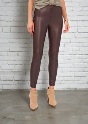 Vince Camuto Stretch Faux Leather Skinny Pants