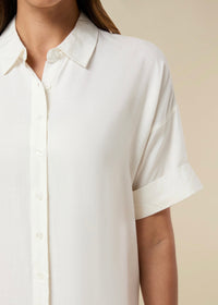 Rachel Parcell Oversized Striped Shirt Dress