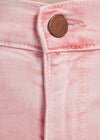 Alice + Olivia Pink Tie-Dye High-Rise Skinny Leg Denim Jeans