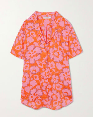 Faithfull the Brand 'Charlita' Hawaiian-Style Linen Shirt