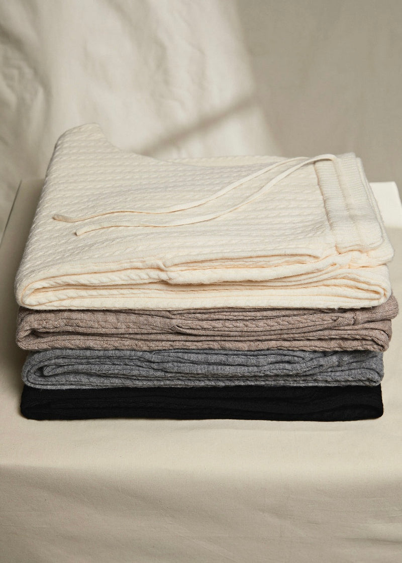 Rachel Parcell Cable-Knit Pants