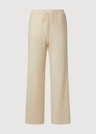 Rachel Parcell Cable-Knit Pants
