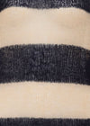 Rumored Navy/Beige Striped 'Rugby' Sweater